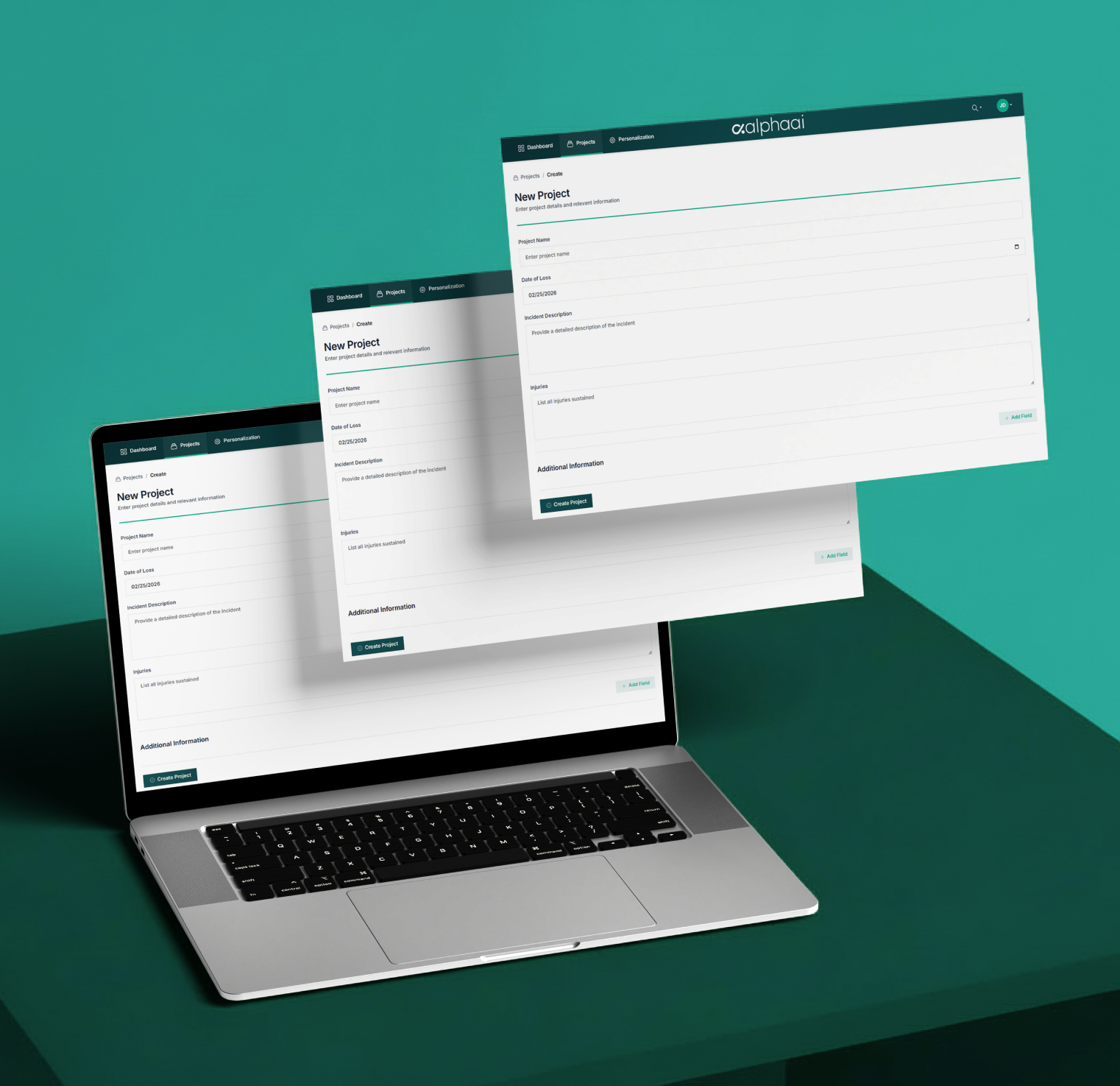 AlphaAI private AI software for personal injury attorneys on multiple devices